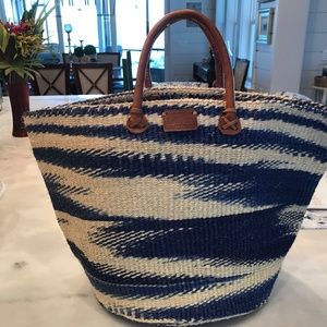 Large Woven Beach Bag